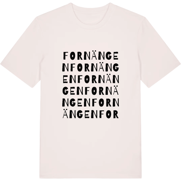 Fornängen ordlek t-shirt – t-shirt från PinShirt