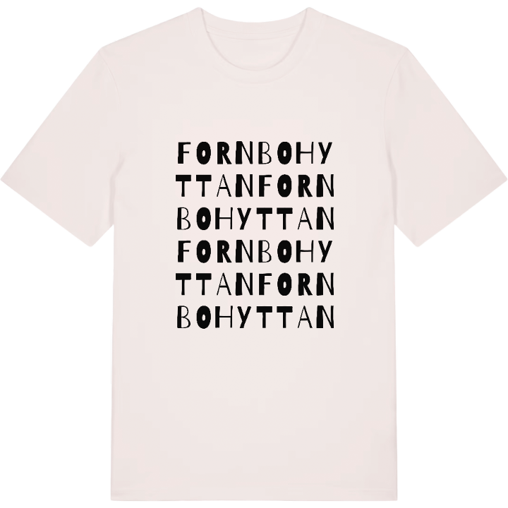 Fornbohyttan ordlek t-shirt – t-shirt från PinShirt
