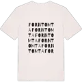 Forntomta ordlek t-shirt