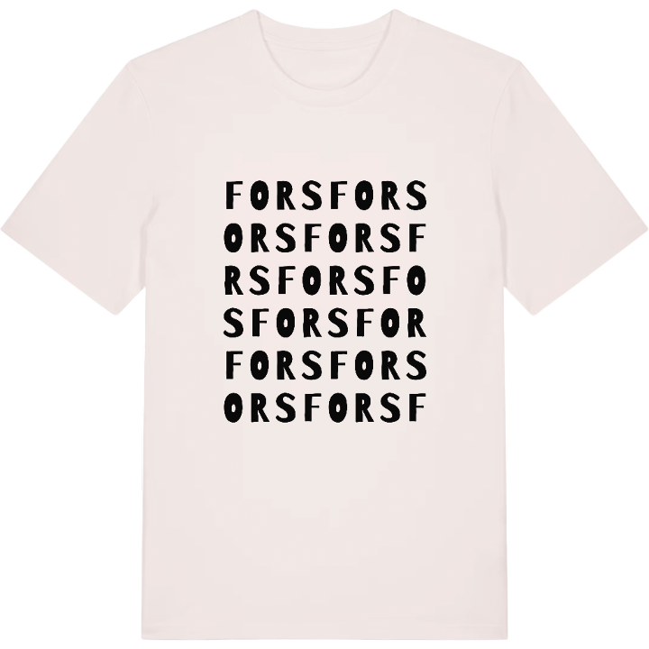 Fors ordlek t-shirt – t-shirt från PinShirt