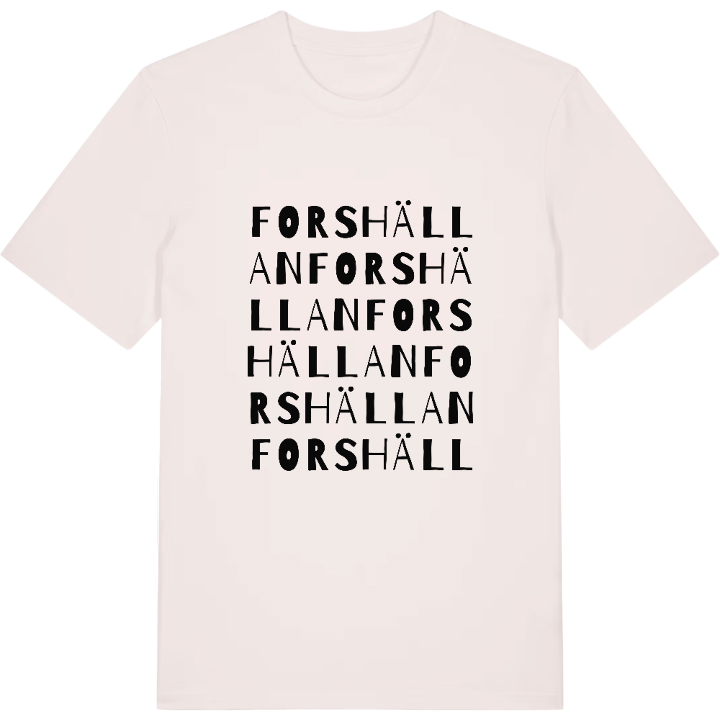 Forshällan ordlek t-shirt – t-shirt från PinShirt