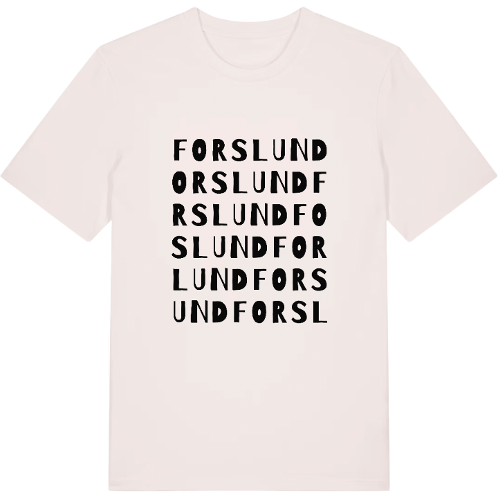 Forslund ordlek t-shirt – t-shirt från PinShirt