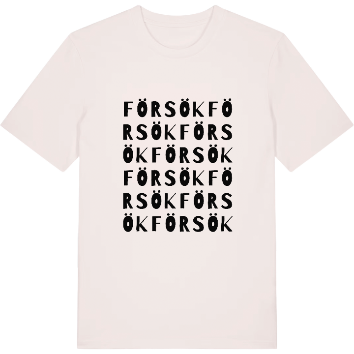 Försök ordlek t-shirt – t-shirt från PinShirt