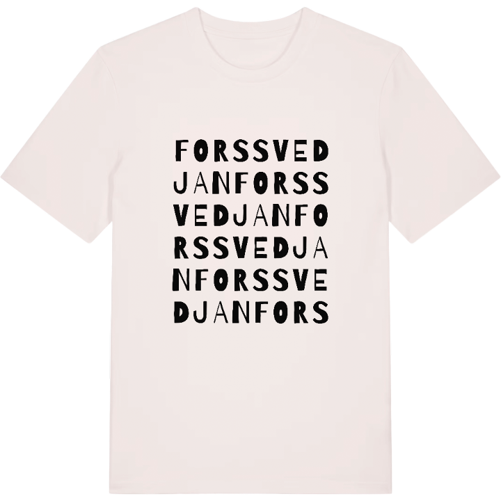 Forssvedjan ordlek t-shirt – t-shirt från PinShirt