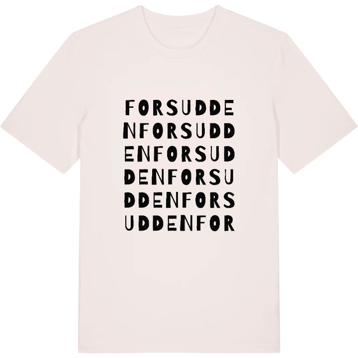 Forsudden ordlek t-shirt – t-shirt från PinShirt