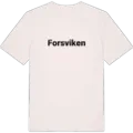 Forsviken fetstil t-shirt