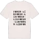 Forsviken ordlek t-shirt