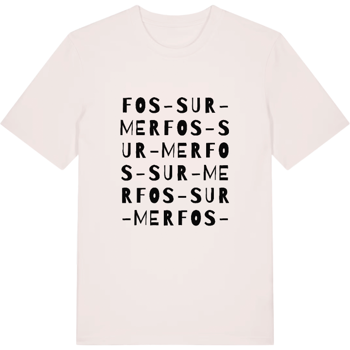 Fos-sur-Mer ordlek t-shirt – t-shirt från PinShirt