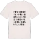Fösingsmåla ordlek t-shirt