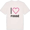 Jag älskar Fossé t-shirt stort tryck