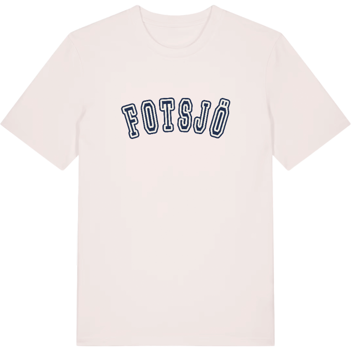 Fotsjö college t-shirt – t-shirt från PinShirt