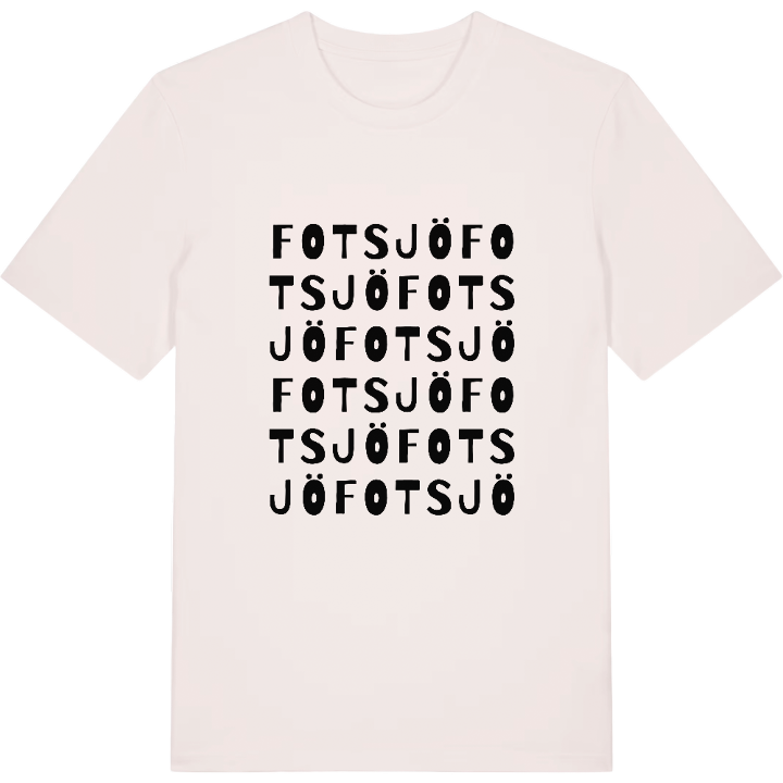 Fotsjö ordlek t-shirt – t-shirt från PinShirt