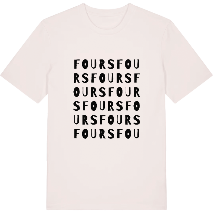 Fours ordlek t-shirt – t-shirt från PinShirt