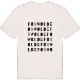 Foxwolde ordlek t-shirt