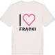 Jag älskar Frącki t-shirt stort tryck