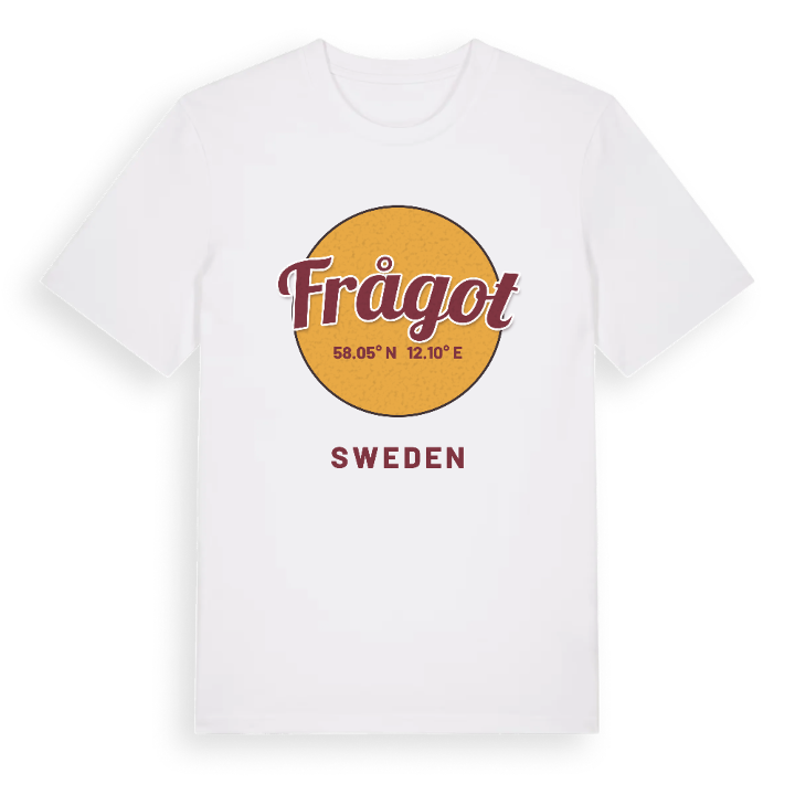 Frågot cirkel t-shirt – t-shirt från PinShirt