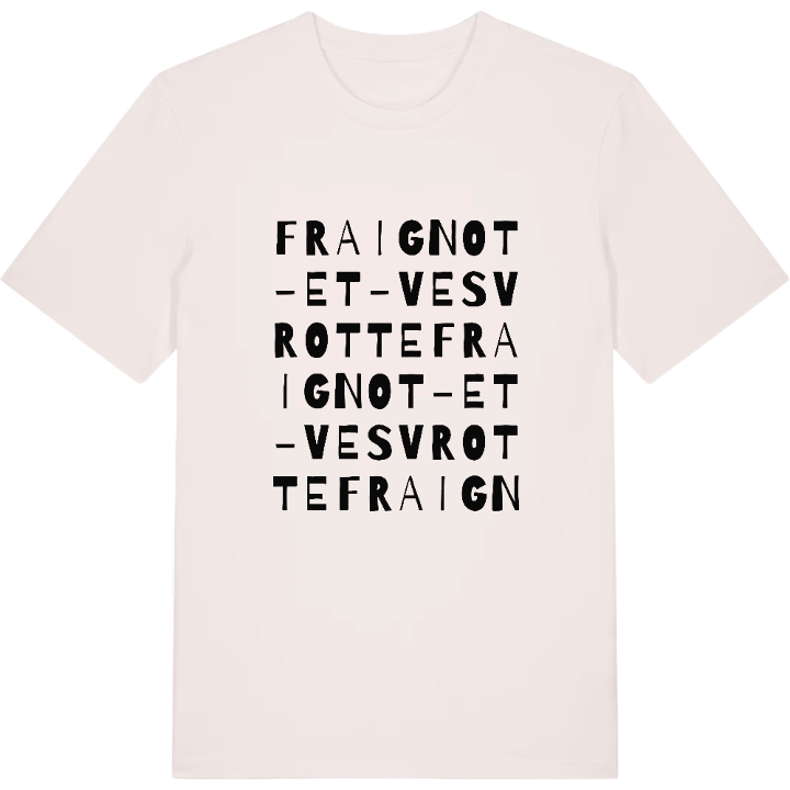 Fraignot-et-Vesvrotte ordlek t-shirt – t-shirt från PinShirt