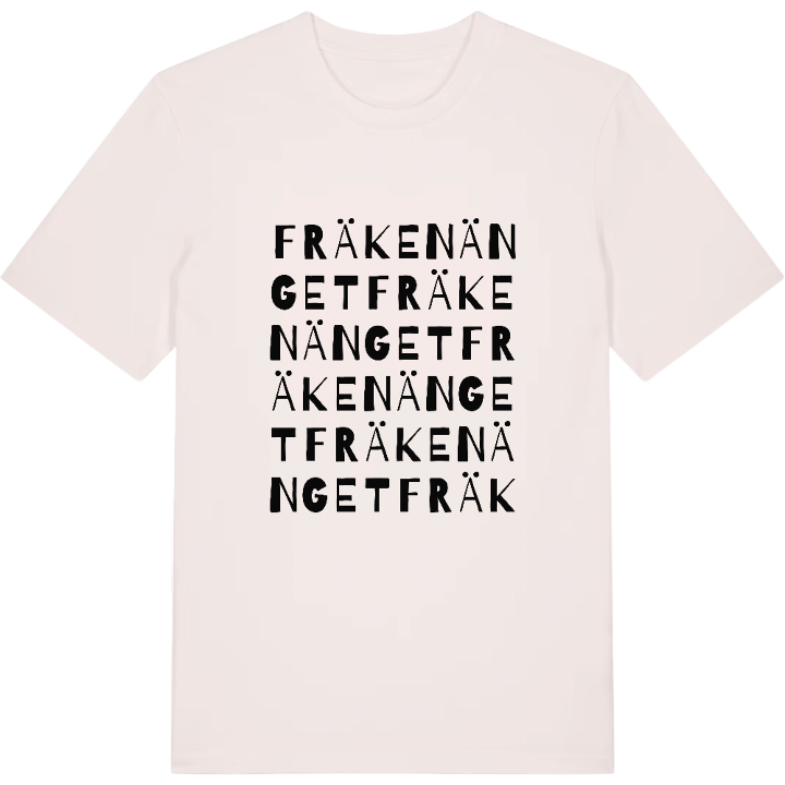 Fräkenänget ordlek t-shirt – t-shirt från PinShirt