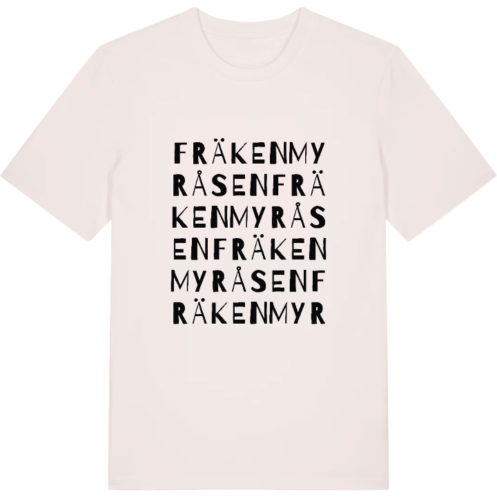 Fräkenmyråsen ordlek t-shirt – t-shirt från PinShirt