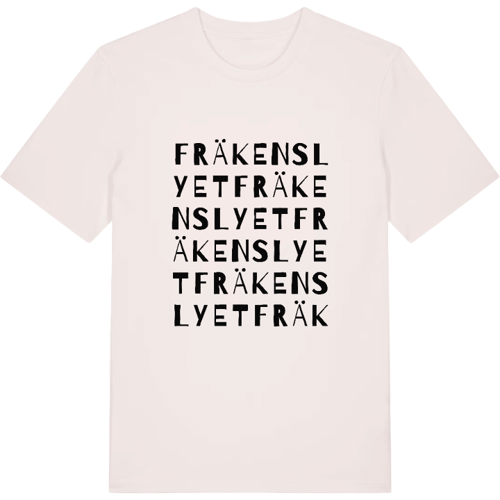 Fräkenslyet ordlek t-shirt – t-shirt från PinShirt