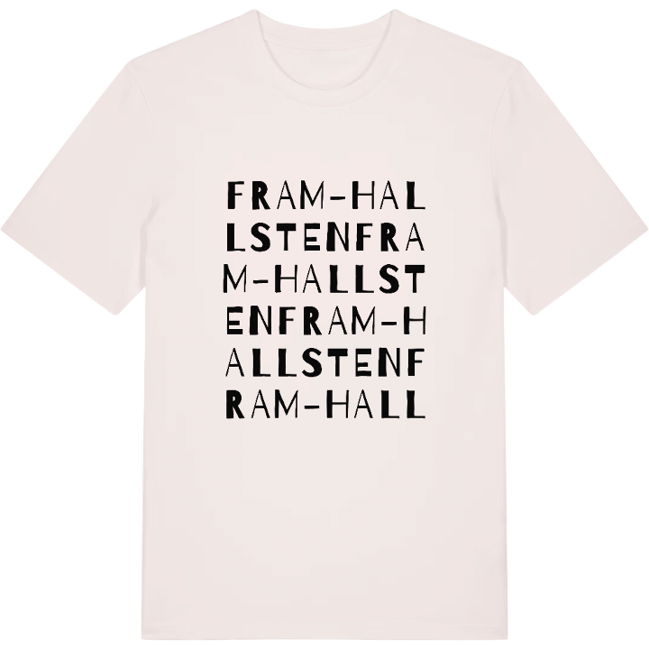 Fram-Hallsten ordlek t-shirt – t-shirt från PinShirt