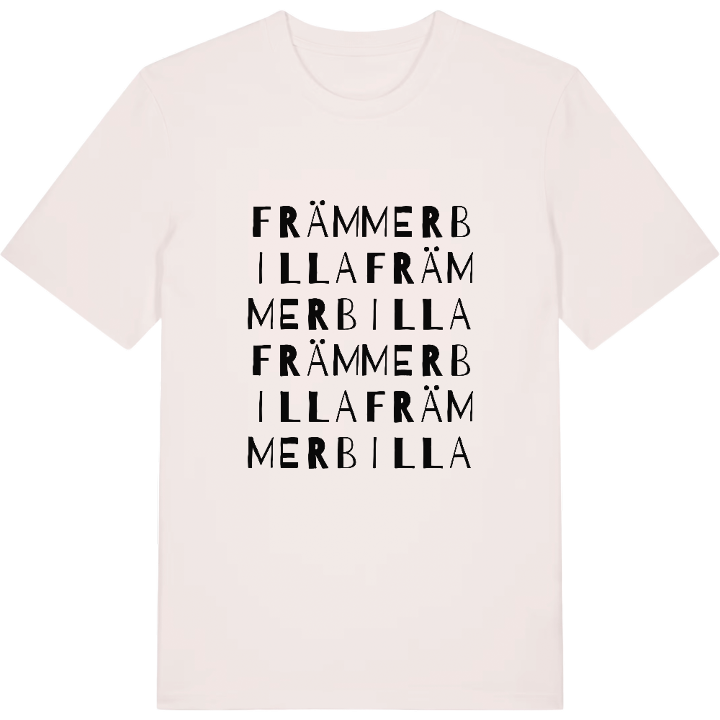 Främmerbilla ordlek t-shirt – t-shirt från PinShirt