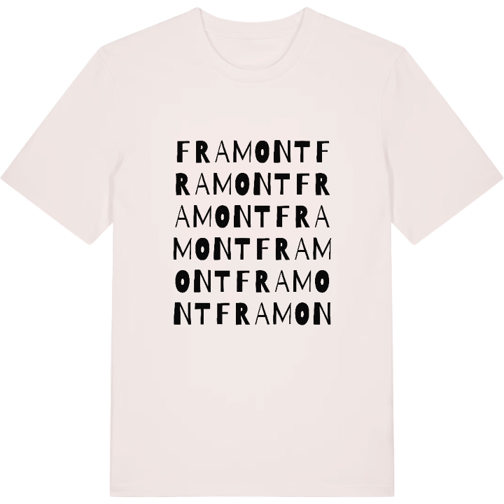 Framont ordlek t-shirt – t-shirt från PinShirt