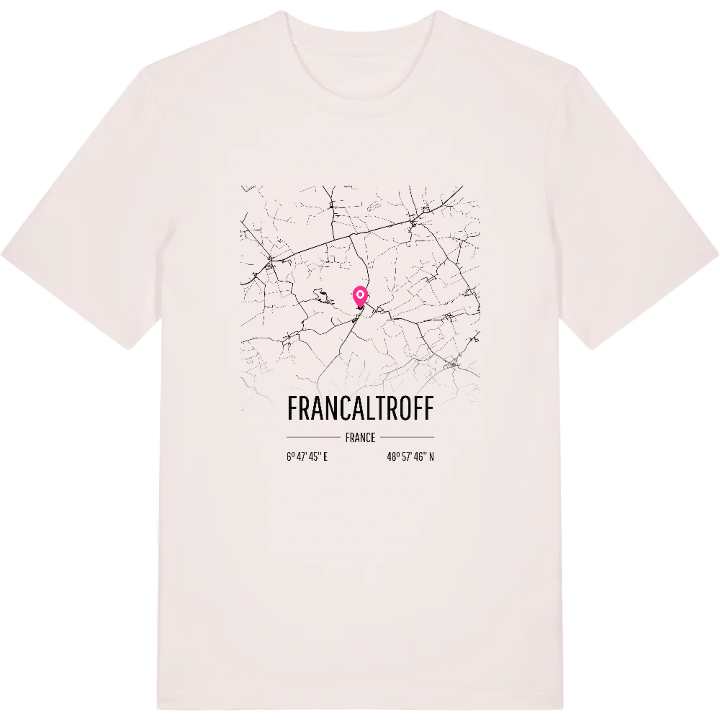 Francaltroff karta t-shirt – t-shirt från PinShirt