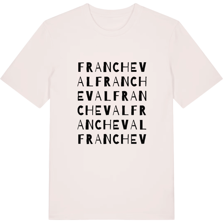 Francheval ordlek t-shirt – t-shirt från PinShirt