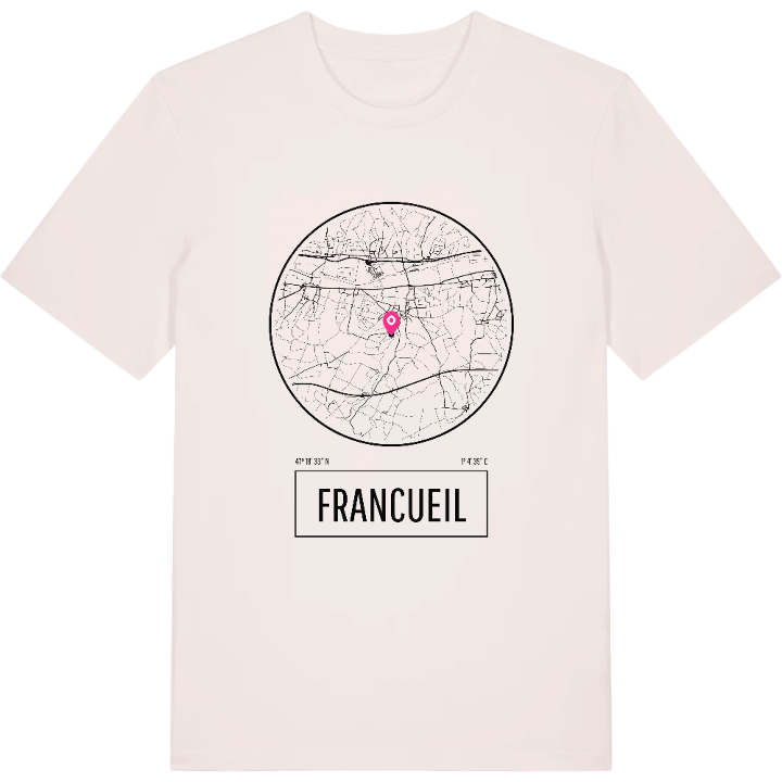 Francueil t-shirt – t-shirt från PinShirt