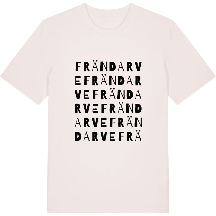 Frändarve ordlek t-shirt – t-shirt från PinShirt