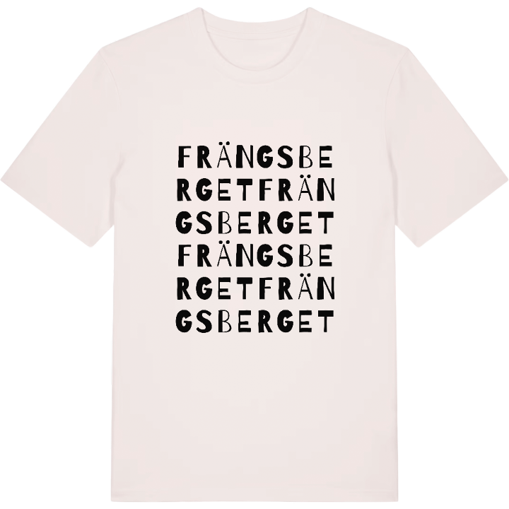 Frängsberget ordlek t-shirt – t-shirt från PinShirt
