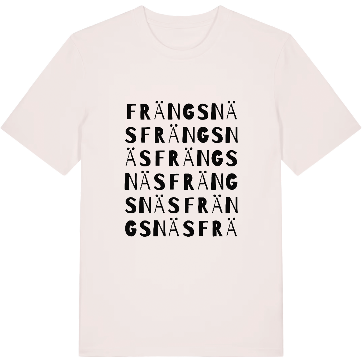 Frängsnäs ordlek t-shirt – t-shirt från PinShirt