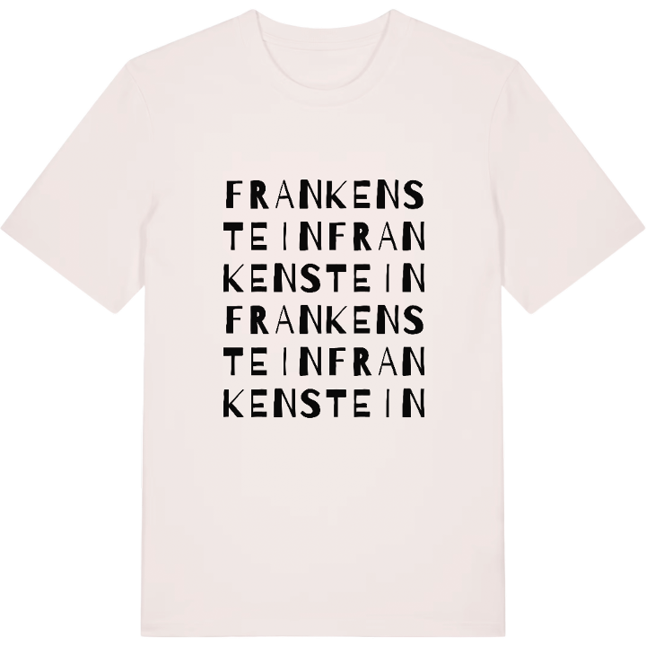 Frankenstein ordlek t-shirt – t-shirt från PinShirt