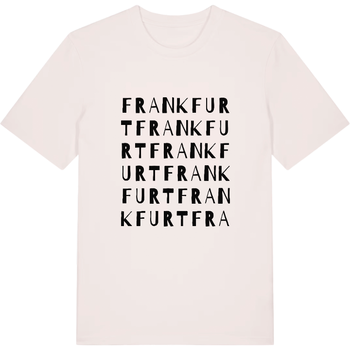 Frankfurt ordlek t-shirt – t-shirt från PinShirt