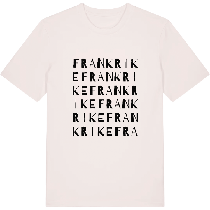 Frankrike ordlek t-shirt – t-shirt från PinShirt