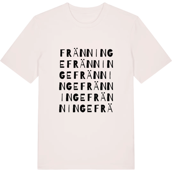Fränninge ordlek t-shirt – t-shirt från PinShirt