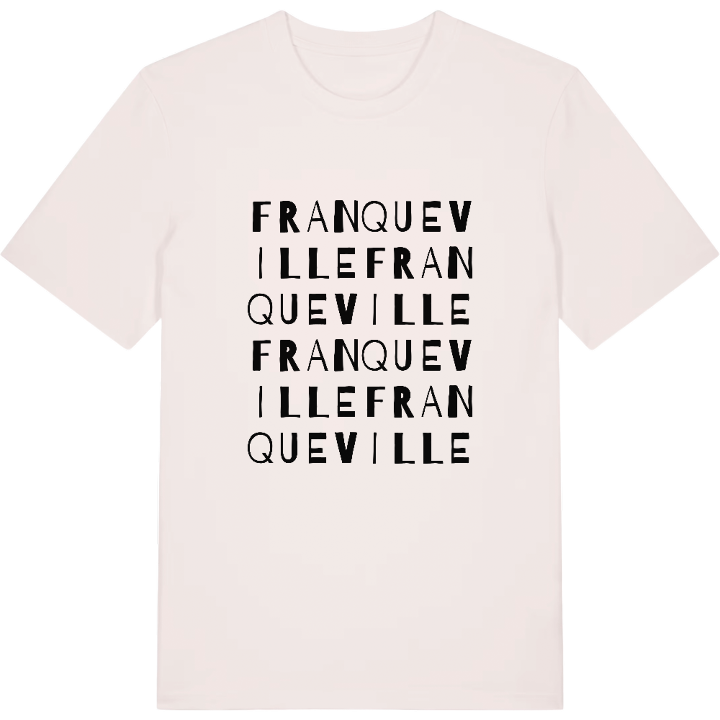 Franqueville ordlek t-shirt – t-shirt från PinShirt