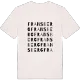 Fransberg ordlek t-shirt