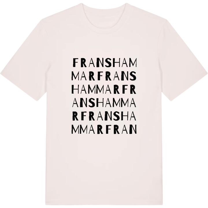 Franshammar ordlek t-shirt – t-shirt från PinShirt