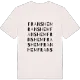 Franshem ordlek t-shirt