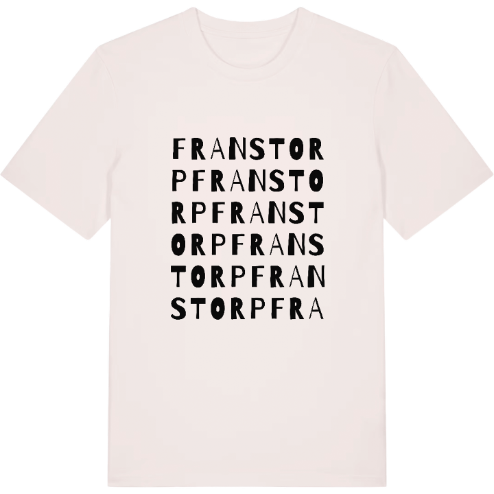 Franstorp ordlek t-shirt – t-shirt från PinShirt