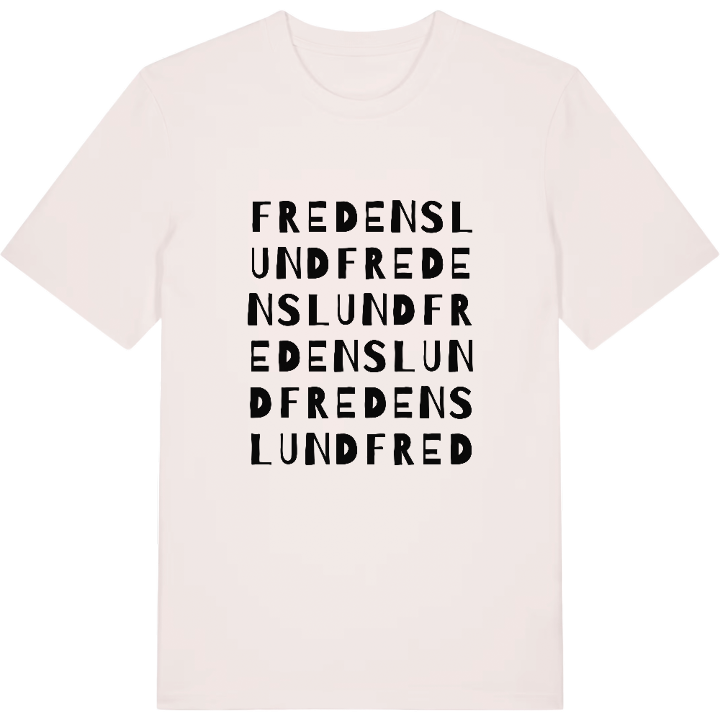 Fredenslund ordlek t-shirt – t-shirt från PinShirt