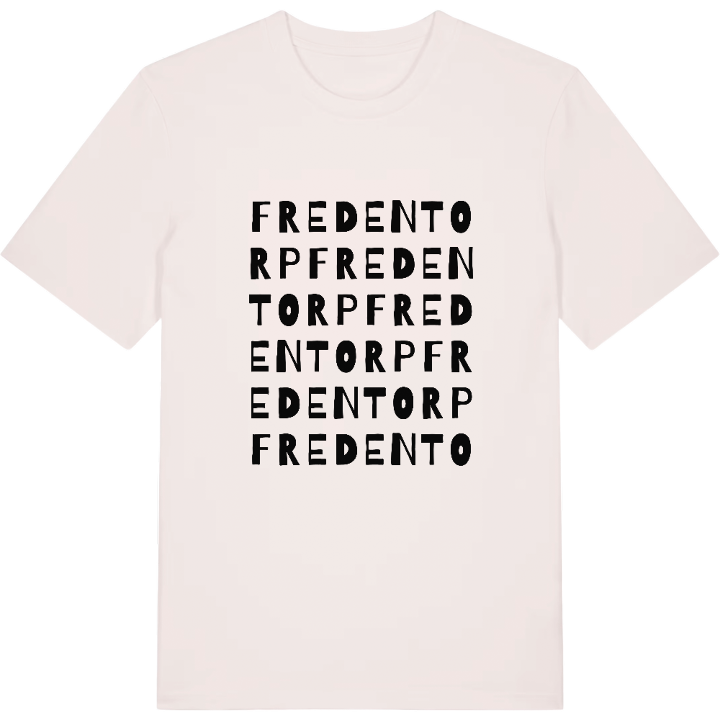 Fredentorp ordlek t-shirt – t-shirt från PinShirt