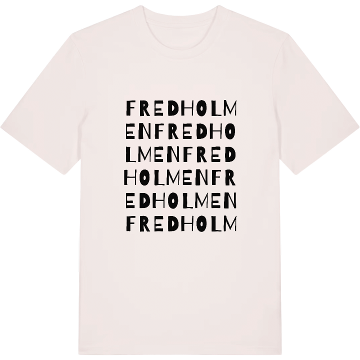 Fredholmen ordlek t-shirt – t-shirt från PinShirt