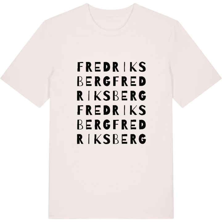 Fredriksberg ordlek t-shirt – t-shirt från PinShirt