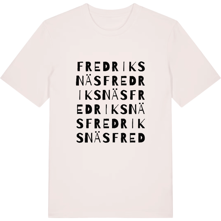 Fredriksnäs ordlek t-shirt – t-shirt från PinShirt