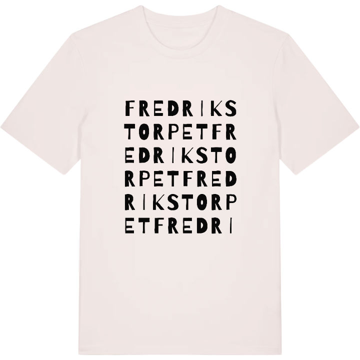 Fredrikstorpet ordlek t-shirt – t-shirt från PinShirt