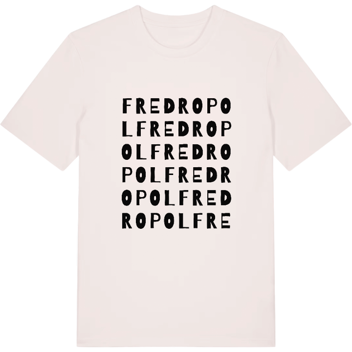Fredropol ordlek t-shirt – t-shirt från PinShirt
