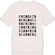 Fredsberg ordlek t-shirt